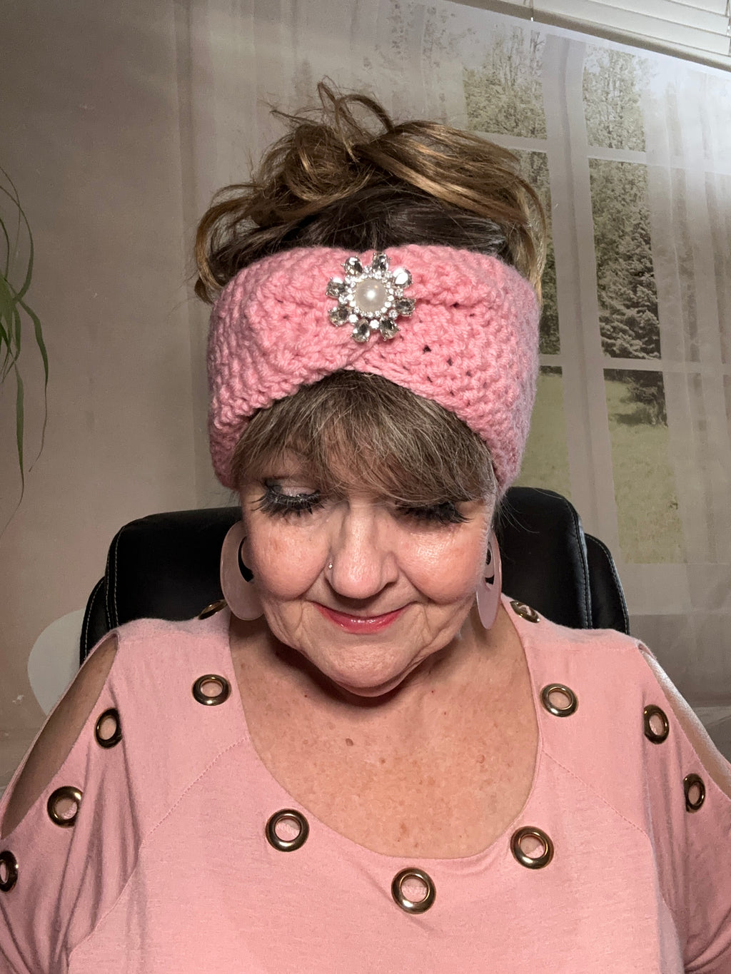 Pink Blingy Headband