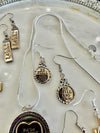 1 Corinthians 13:13 Silver & Gold Pendent & a Choice of 4 Earring Selections