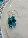 Rhinestone Seahorse Pendent w/ Two Beaded Earring Choices