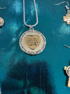1 Corinthians 13:13 Silver & Gold Pendent & a Choice of 4 Earring Selections