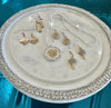 1 Corinthians 13:13 Silver & Gold Pendent & a Choice of 4 Earring Selections