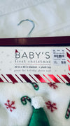 Baby's First Christmas or Small Child's Christmas Blanket - (Seasonal Item)