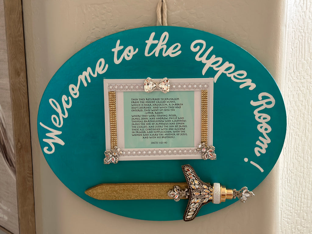 Welcome to the Upper Room Sign (Special Order)