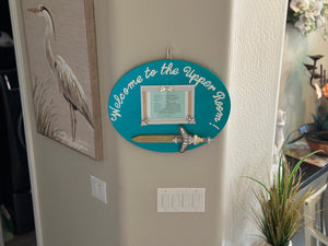 Welcome to the Upper Room Sign (Special Order)