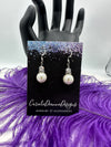 Beautiful Faux Pearl Bracelet & Matching Pearl Earrings