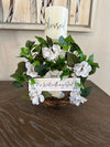 "It is Well with My Soul" Grapevine Wreath