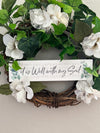 "It is Well with My Soul" Grapevine Wreath
