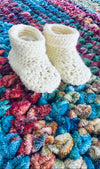 "Skittles" of Fun Baby Afghan Set
