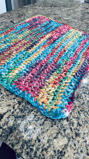 "Skittles" of Fun Baby Afghan Set