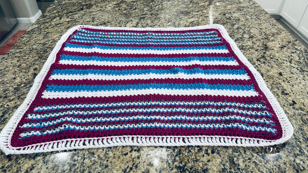 Patriotic Baby Afghan Set