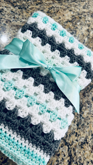 Little Moo Baby Afghan Set