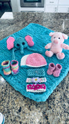 "This Little Piggy" Afghan Set