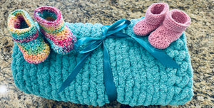 "This Little Piggy" Afghan Set