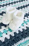 Little Moo Baby Afghan Set
