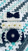 Little Moo Baby Afghan Set