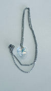 Swarovski Crystal Heart Necklace, Rhinestone Studs & Rhinestone Tennis Bracelet (Clearance)