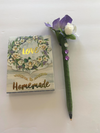 Love is Homemade Notepad W/Magnetic Pen