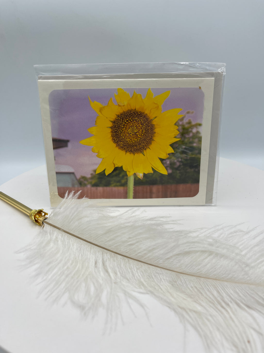 Sunflower Photo Card
