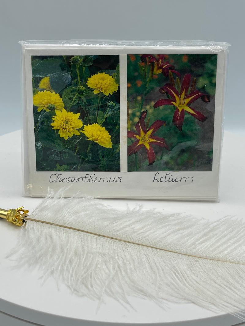 Yellow Dahlias & Lilium & Other Flower Varieties