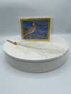 Gold Metallic Matted Sandpiper Photo Card