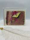 Large Yellow Swallowtail on Red Valerian