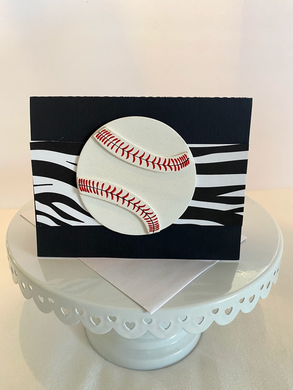 Wooden Baseball Card
