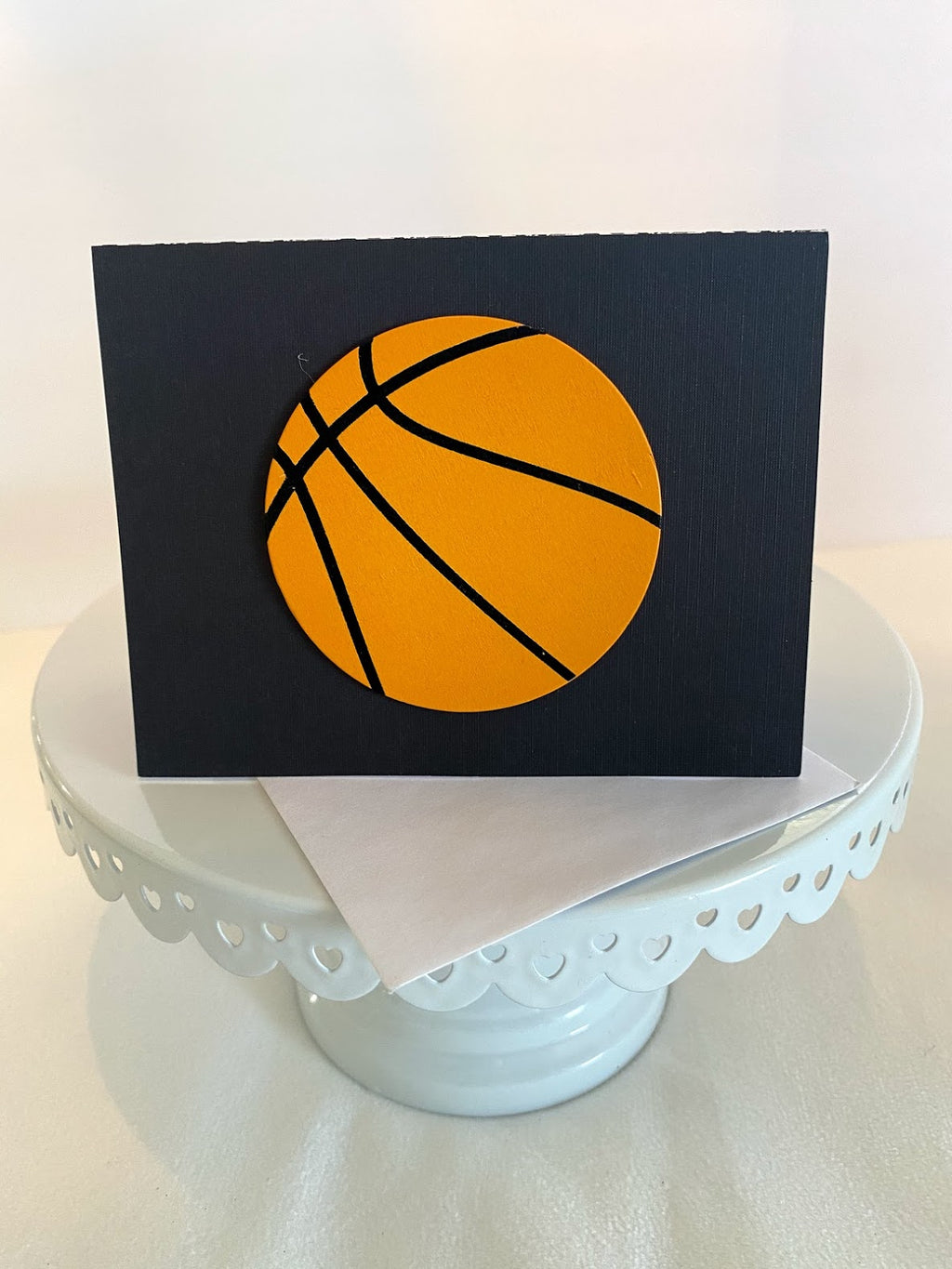 Wooden Basketball Card