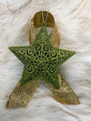 Gold Drink Sash W/Sparkly Star or Gift Embellishment