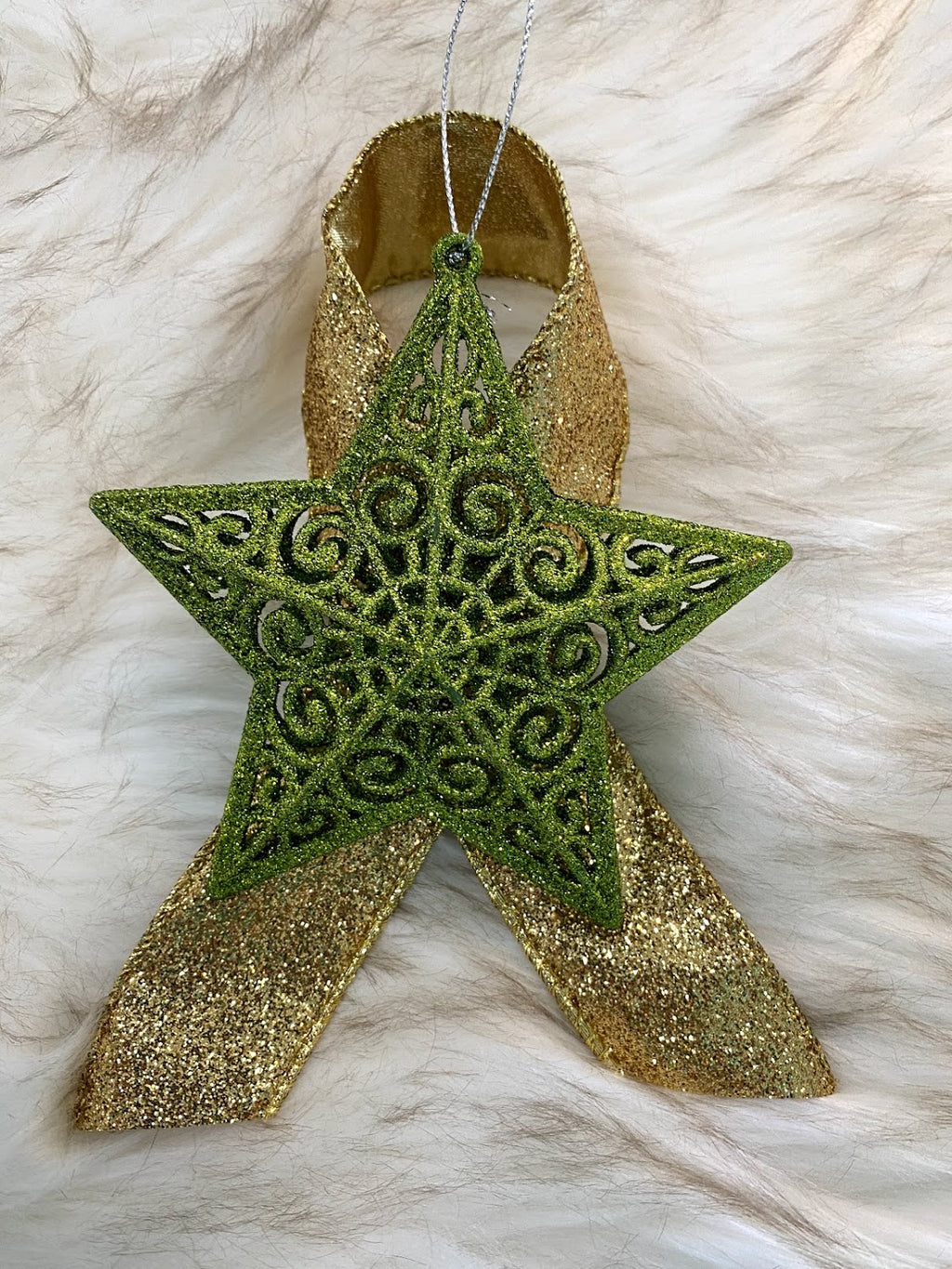 Gold Drink Sash W/Sparkly Star or Gift Embellishment