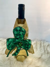 St. Patricks Day Shamrock Drink Sash or Gift Embellishment