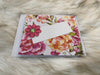 Small White Gift Bag W/Rose Embellishment