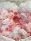 Specialty Yarn Pink Cloud Gift Bag W/Button