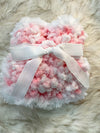 Specialty Yarn Pink Cloud Gift Bag W/Button