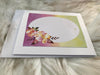 Purple & Lavender Container Gift Bag w/Large Floral Embellishment