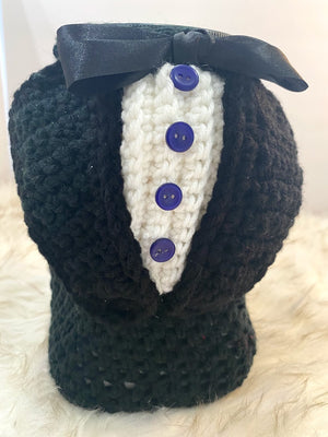 Black & White Tuxedo Gift Container