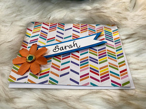 Turquoise Tube Gift Package W/Yellow Sunflower