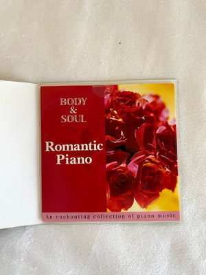 Green Glitter Card w/ Piano CD