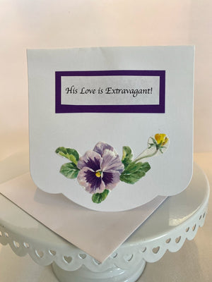 His Love is Extravagant Card