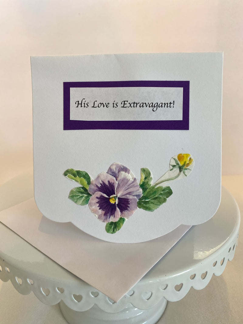 His Love is Extravagant Card