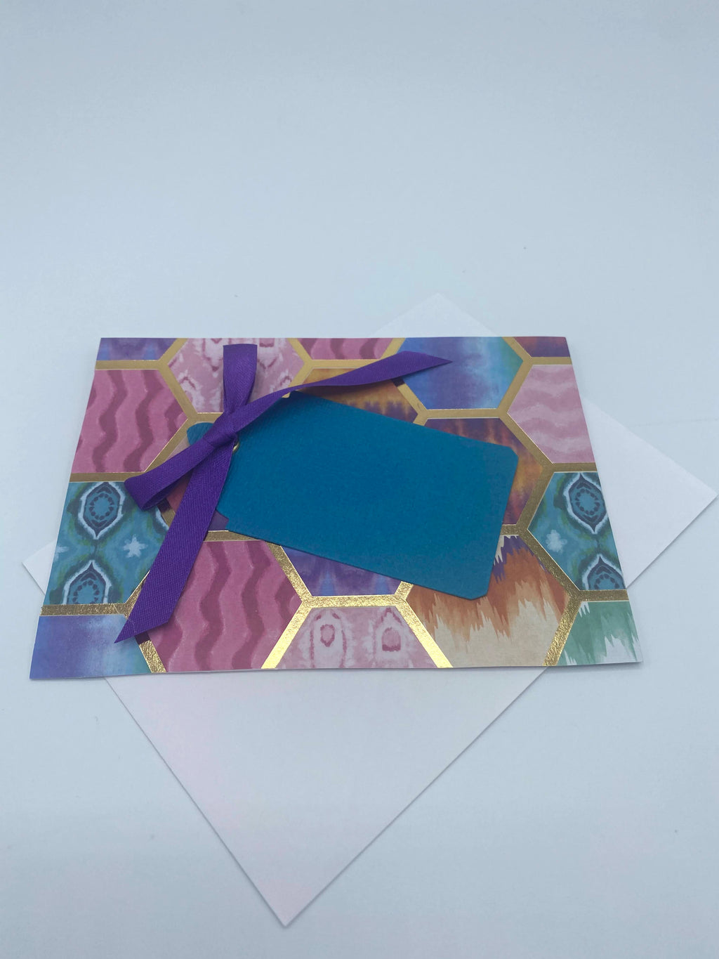 Multi-Colored Customizable Card