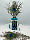 Sapphire Blue & Turquoise Boho Dangly Earrings