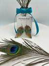 Multi-Colored Paisley Earrings