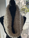 Mondial "Pizzo Lux" Italian Yarn Infinity Scarf