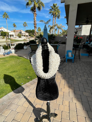 Mondial "Pizzo Lux" Italian Yarn Infinity Scarf