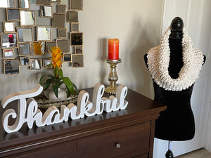 Mondial "Pizzo Lux" Italian Yarn Infinity Scarf