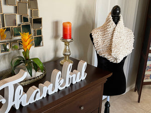 Mondial "Pizzo Lux" Italian Yarn Infinity Scarf