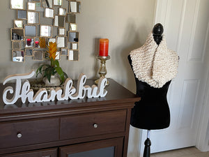 Mondial "Pizzo Lux" Italian Yarn Infinity Scarf