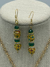 Toucan Sam Rhinestone Pendent & Matching Beaded Hypoallergenic Earrings (Clearance)