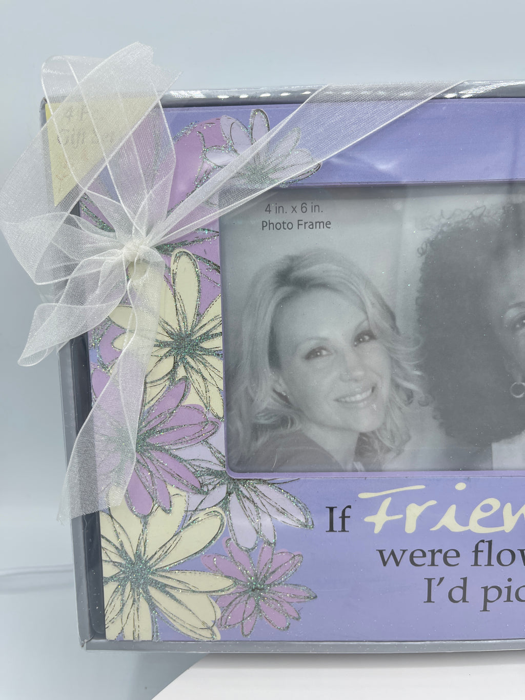 Lavender Picture Frame & Tea-light Candle Set for a Friend