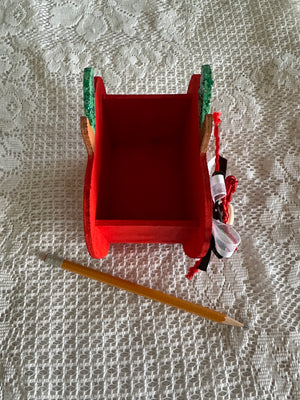 Personalized Wooden Apple Teacher's Gift
